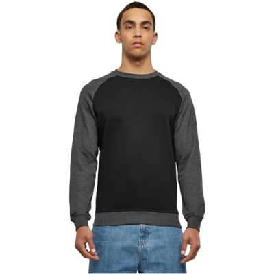 Abbildung von Urban Classics Sweatshirt, Herren, Größe: 4XL, Black/charocoal