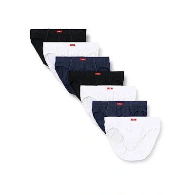 Abbildung von s.Oliver 7 PACK Slip, Herren, Größe: Medium, Schwarz, navy, weiß