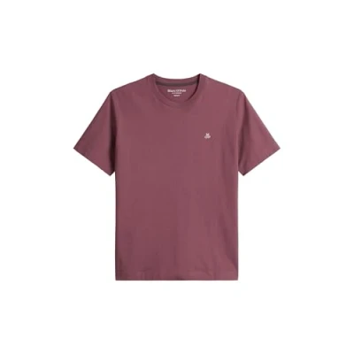 Abbildung von Marc O&#039;Polo Short Sleeve LOGO Crewneck Tshirt basic, Herren, Größe: Small, Soft mauve