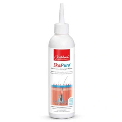 Abbildung von P. Jentschura SkalPuro Basisches Gel zur Tiefenreinigung der Kopfhaut 250 ml