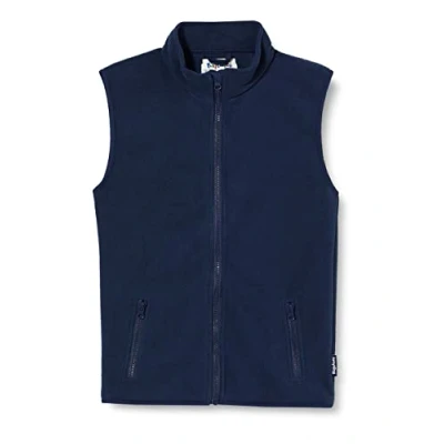 Abbildung von Playshoes Fleece Weste Unisex Kinder Outdoor Oberteil, dunkelblau, 74