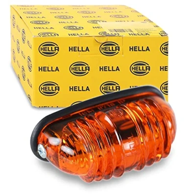 Abbildung von HELLA 2BA 001 227 211 Blinkleuchte Anbau Lichtscheibenfarbe: gelb links/rechts/vorne und hinten