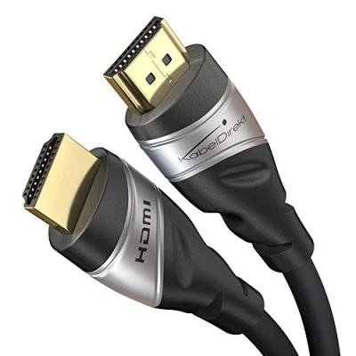 Abbildung von KabelDirekt 10K &amp; 8K HDMI Kabel, 2.1b zertifiziert, in Deutschland entwickelt 1 m (Ultra High Speed 2.1 für PC und Konsolen wie PS5 Xbox, Monitor TV schwarz silbern)