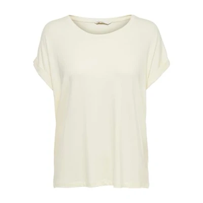 Abbildung von ONLY Damen Onlmoster S/S O neck Top Noos Jrs T Shirt, Antique White, XS