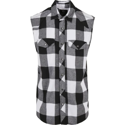 Abbildung von Brandit Top, Herren, Größe: Medium, White/black