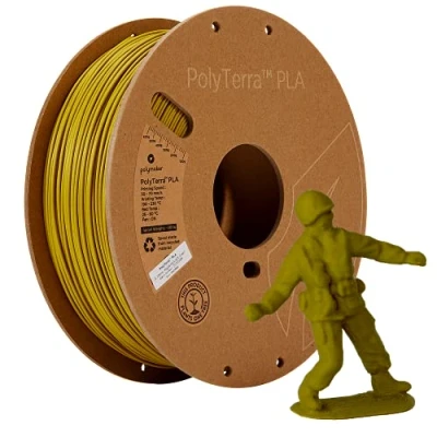 Abbildung von Polymaker PolyTerra PLA Army Light Grün 1.75mm 1kg