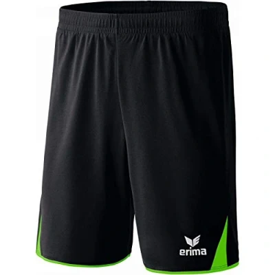 Abbildung von Erima Herren Classic 5 c Short mit Innenslip, Schwarz/Green, L EU