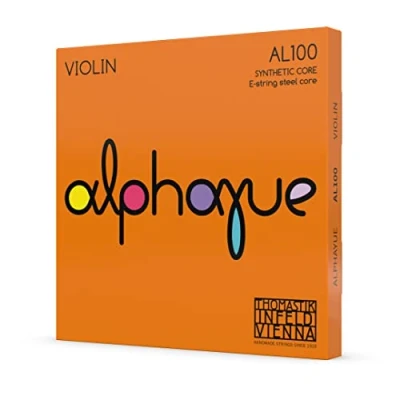 Abbildung von Thomastik 633485 Saiten für Violine ALPHAYUE Nylonkern, Satz 4/4 medium Mensur 325mm / 12.8“
