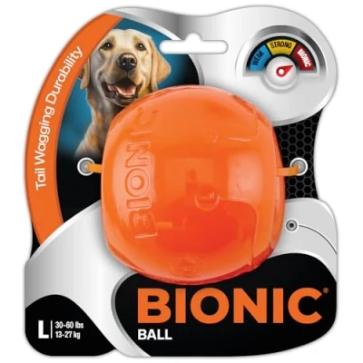 Abbildung von Bionic Ball, extrem widerstandsfähiges Hundespielzeug, 8,2cm