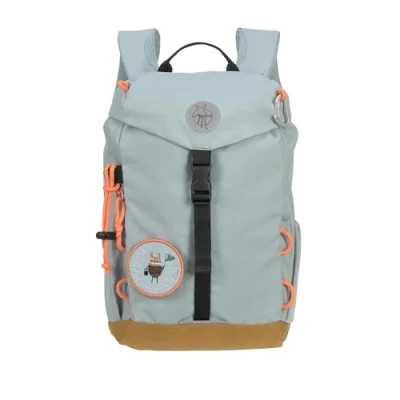 Abbildung von LÄSSIG Kindergartenrucksack Kinderrucksack mit Brustgurt wasserabweisend, 9 Liter/ Mini Outdoor Backpack Nature light blue