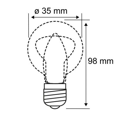 Abbildung von Paulmann 28727 LED Lampe Kerze 5W dimmbar Leuchtmittel Matt, Weiß Beleuchtung Kunststoff Licht 4000K E14