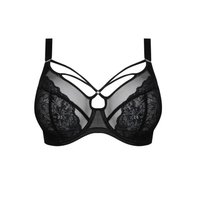 Abbildung von Elomi Brianna Bügel BH, Damen, Größe: 70O, Black
