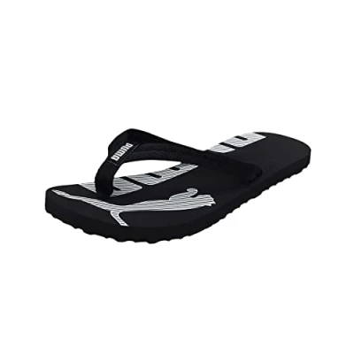 Abbildung von PUMA Unisex Epic Flip v2 Zehentrenner, Black White, 44.5 EU