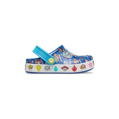 Abbildung von Crocs Toddler Pawpatrol OFF Court Badesandale für Kinder, Größe: 20/21, Blue Kunststoff