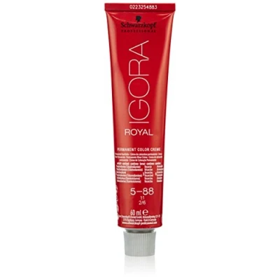 Abbildung von Schwarzkopf IGORA Royal Premium Haarfarbe 5 88 hellbraun rot extra, 1er Pack (1 x 60 ml)