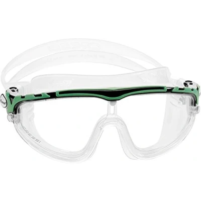Abbildung von Cressi SKYLIGHT BRILLE SIL, KLAR/RAHMEN SCHWARZ LIME