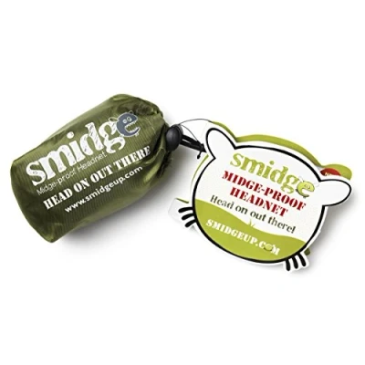 Abbildung von Smidge Mücken und Fliegenschutz, Unisex, Netz, besonders leicht, Einheitsgröße, Grün