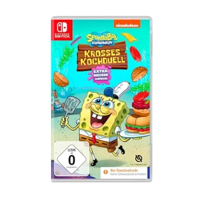 Abbildung von SpongeBob: Krosses Kochduell Extrakrosse Edition (Download Code in der Box) Switch