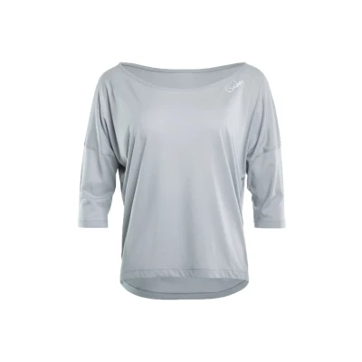 Abbildung von Winshape 3/4 ARM Sport Tshirt, Damen, Größe: XXL, Cool grey