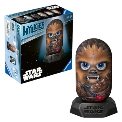 Abbildung von Ravensburger Hylkies: Star Wars Sammelfiguren zum selbst zusammenbauen Figur #05 Chewbacca Aufbauen, Verlieben, Sammeln Mini Figuren für Fans von