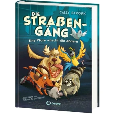 Abbildung von die Straßengäng (Band 1) Eine Pfote wäscht andere: Erlebe Abenteuer einer (fast) furchtlosen Gang Kinderbuch mit urkomischen Tieren ab 8 Jahren