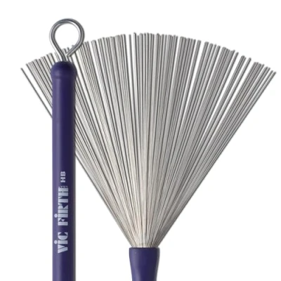 Abbildung von Vic Firth Retractable Wire Heritage Brush Purple