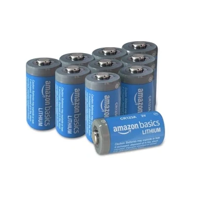 Abbildung von Amazon Basics CR123A 3V Lithium Batterien (10 Stück)