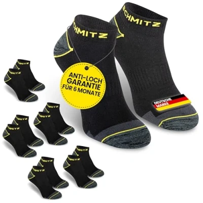 Abbildung von SCHMITZ.Tools Arbeitssocken Herren 39 42 kurz in Premium Qualität Sneaker Sommer mit verstärkter Ferse &amp; Fußspitze kurze Langlebig