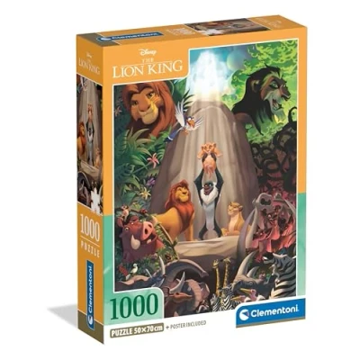 Abbildung von Clementoni der König Löwen Puzzle 1000 Teile Erwachsene in 70 x 50 cm Disney von 39902