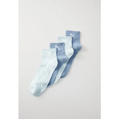 Abbildung von Puma Women Quarter 4 PACK Socken, Damen, Größe: 35 38, Blue