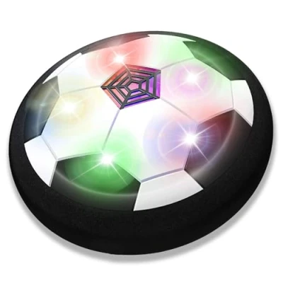 Abbildung von JRD&amp;BS WINL Kinder Spielzeug Die Magisch Hover Fußball Mit Leistungs Starken LED Licht FÜR Familien Aktivität,Teen Geschenk für 3 12 Jahre Altes Mädchen ÜBung (Schwarz)