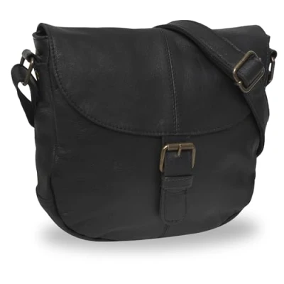Abbildung von Gusti Leder Candice Umhängetasche, Damen, Größe: One Size, Black