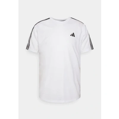 Abbildung von adidas Performance Train Essentials 3STRIPE Tshirt Sport Tshirt, Herren, Größe: Medium, White/black