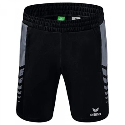 Abbildung von Erima Herren Six Wings kurze Shorts, schwarz/slate grey, M