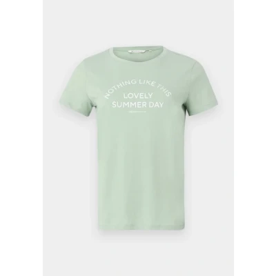 Abbildung von TOM TAILOR Denim Damen 1046546 T Shirt, 13632 Fresh Mint Green, S