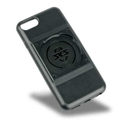 Abbildung von SKS GERMANY COMPIT COVER für iPhone 6/7/8/SE Handyhülle mit Befestigungsvorrichtung System (angenehme Haptik, stoßabsorbierend, aus abriebfestem Kunststoff)