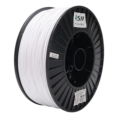 Abbildung von eSUN PLA+ Filament 1.75mm, 3D Drucker PLA Plus, Maßgenauigkeit +/ 0.03mm, 3kg Spule (6.6 LBS) Druck für Drucker, Kaltes Weiß