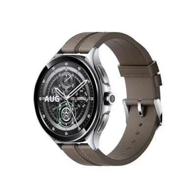 Abbildung von Xiaomi Watch 2 Pro Bluetooth® Silver Case with Brown Leather Strap