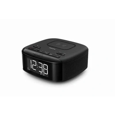 Abbildung von Philips R7705/10 Radiowecker DAB+/UKW Digitalradio (Bluetooth, Doppelter Alarm, Sleep Timer, Automatische Zeitsynchronisierung, Batteriesicherung, Ladegerät für Mobiltelefone)