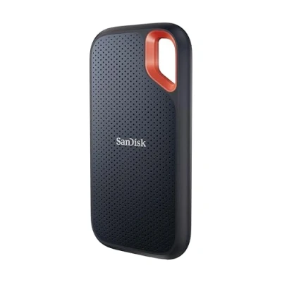 Abbildung von SanDisk Extreme Portable SSD 8 TB (tragbare NVMe SSD, USB C, bis zu 1.050 MB/s Lesegeschwindigkeit und 1.000 Schreibgeschwindigkeit, Wasser staubbeständig) Schwarz