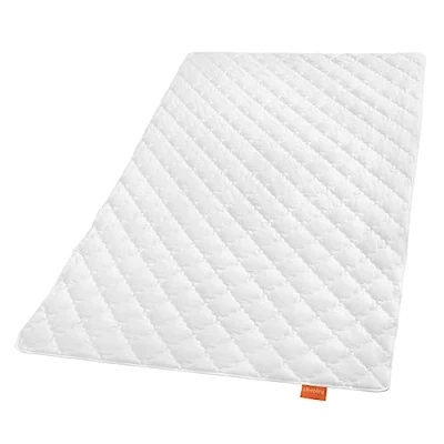 Abbildung von sleepling Bettdecke Bambus 135 x 200 cm, Sommerdecke, Bezug 100% Baumwolle versteppt mit Viskose (Bambus Zellstoff), 360 gr. Füllgewicht, Ökotex, waschbar, weiß