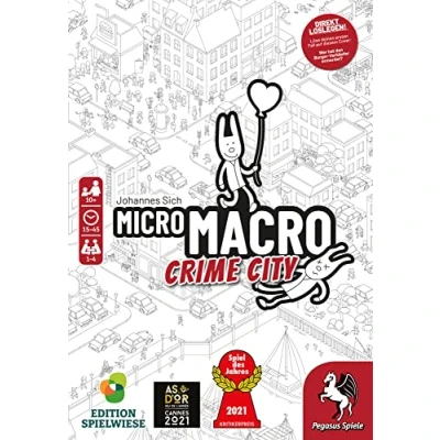 Abbildung von Pegasus/Spielwiese 59060G MicroMacro: Crime City (Edition Spielwiese) *Spiel des Jahres 2021*