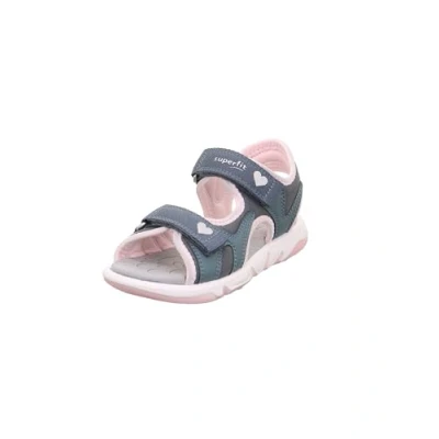 Abbildung von Superfit Pebbles Sandale, Blau/Rosa 8000, 27 EU