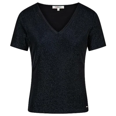 Abbildung von Morgan DIWI Tshirt print, Damen, Größe: Small, Marine