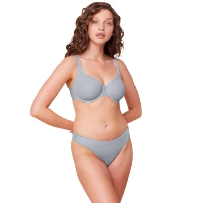 Abbildung von Triumph Harmony Spotlight Bügel BH, Damen, Größe: 75F, Eggshell blue