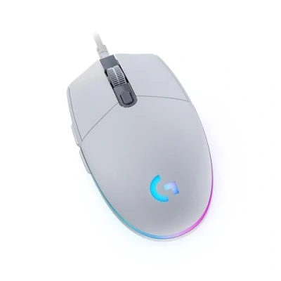 Abbildung von Logitech G203 Gaming Maus mit anpassbarer LIGHTSYNC RGB Beleuchtung, 6 programmierbare Tasten, spieletauglicher Sensor, Abtastung 8.000 DPI, Geringes Gewicht Weiß