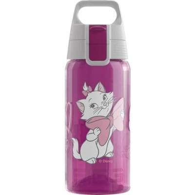 Abbildung von SIGG Trinkflasche Kinder Viva One Disney Marie Für Kohlensäurehaltige Getränke Geeignet Auslaufsicher Spülmaschinenfest BPA frei Sport &amp; Schule Pink 0,5L