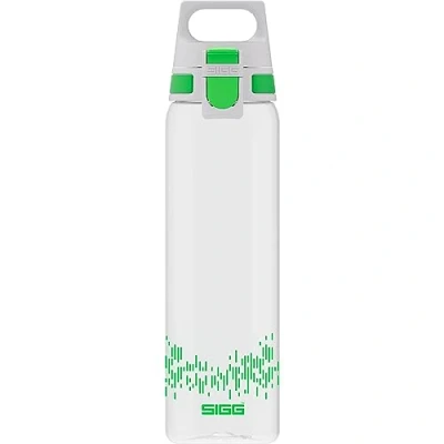 Abbildung von SIGG Tritan Trinkflasche Sportflasche Total Clear ONE MyPlanet Grün kohlensäurehaltige Getränke Spülmaschinenfest, Auslaufsicher, Kratzfest BPA frei Sport &amp; Fitness 0,75L