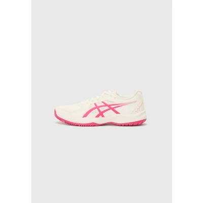 Abbildung von Asics Court Slide 4 Multicourt Tennisschuh, Damen, Größe: 41.5, Cream/bright rose Schuhe