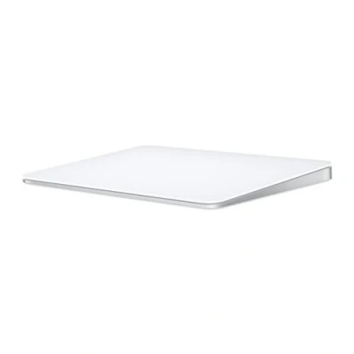Abbildung von Apple Magic Trackpad: Bluetooth, wiederaufladbar. Kompatibel mit Mac oder iPad; Weiß, Multi Touch Oberfläche (Lightning)